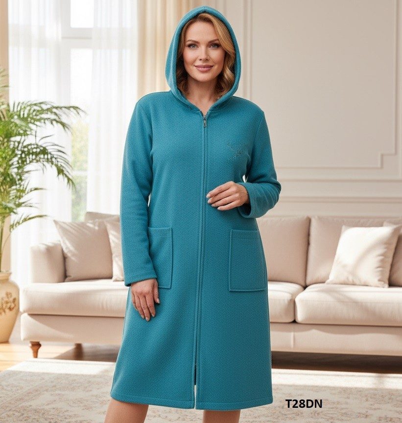 Szlafrok DAMSKA TURECKA_size m-3xl_paczka 10 szt_mixkolor 3936649