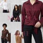 Koszule Damskie wloskie _size uni_ paczka 6szt_ mix kolor 3936601
