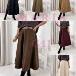 Spódnica długa Damskie wloskie _size uni_ paczka 6szt_ mix kolor 7435794