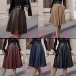 Spódnica długa Damskie wloskie _size uni_ paczka 6szt_ mix kolor 7435799