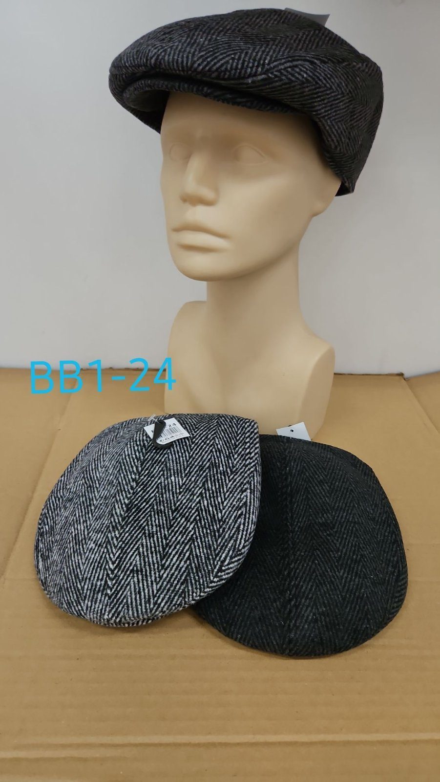 Czapki Męskie _ paczka 12szt _mix kolor 8815961