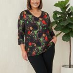 Tuniki Damskie Polskie_ size standard_ paczka 4szt 1 kolor 7330642