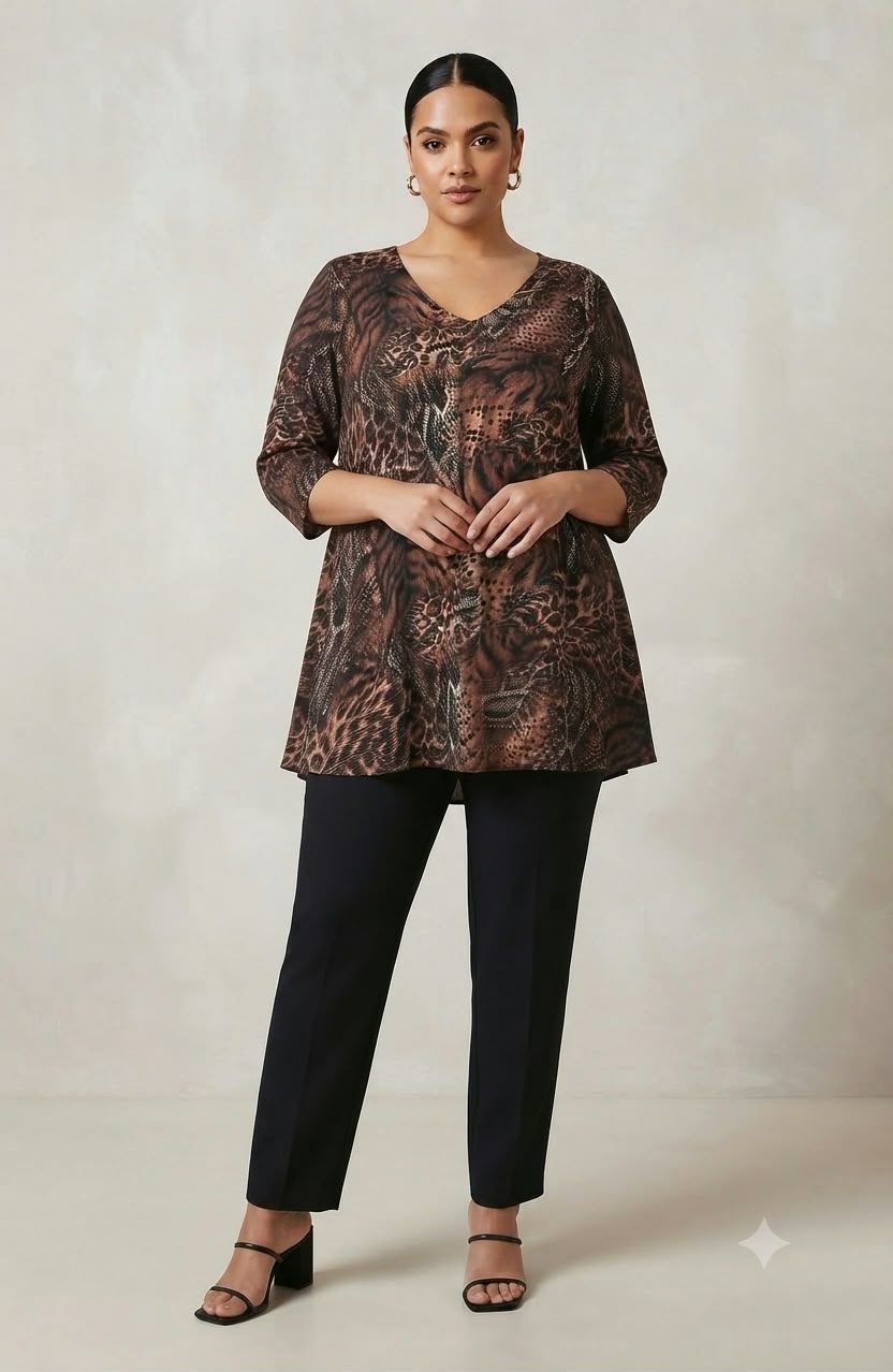 Tuniki Damskie Polskie_ size standard_ paczka 4szt 1 kolor 7330644