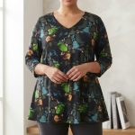 Tuniki Damskie Polskie_ size standard_ paczka 4szt 1 kolor 7330647