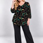 Bluzki Damskie Polskie_ size 54-60_ paczka 4szt 1 kolor 3167761
