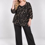 Bluzki Damskie Polskie_ size 54-60_ paczka 4szt 1 kolor 3167765