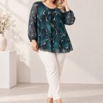 Bluzki Damskie Polskie_ size 54-60_ paczka 4szt 1 kolor 3167777