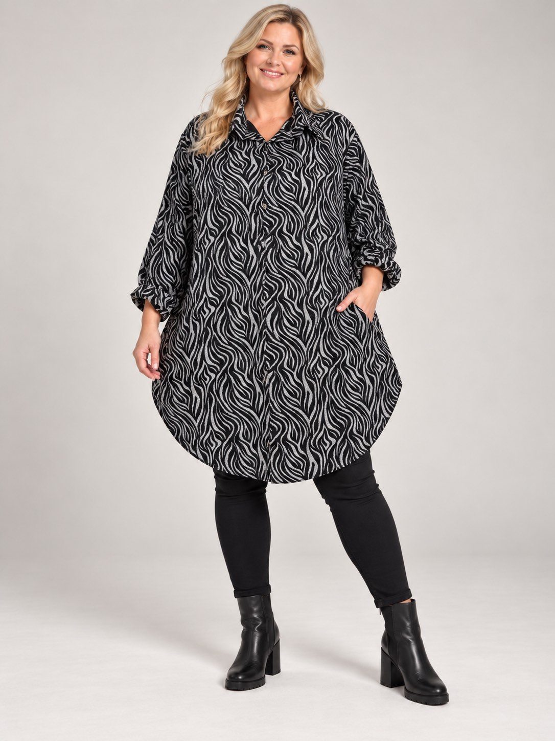 Tuniki Damskie Polskie_ size standard_ paczka 4szt 1 kolor 3167788