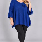 Tuniki Damskie Polskie_ size standard_ paczka 4szt 1 kolor 3167817