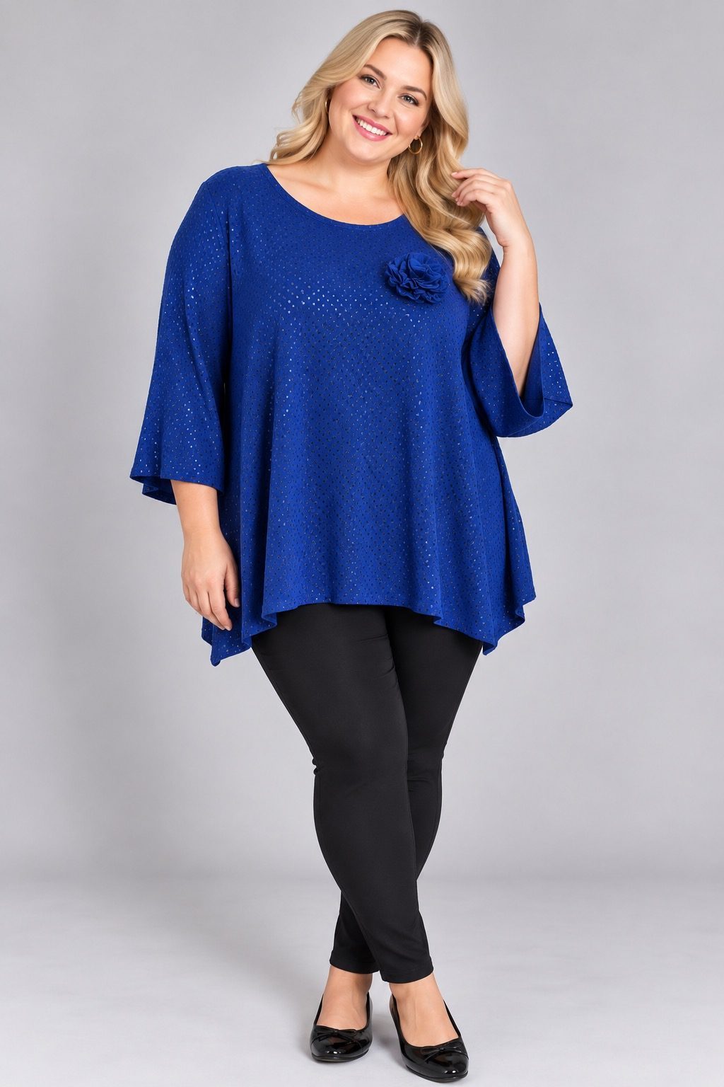 Tuniki Damskie Polskie_ size standard_ paczka 4szt 1 kolor 3167817