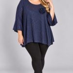 Tuniki Damskie Polskie_ size standard_ paczka 4szt 1 kolor 3167819