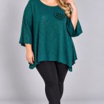 Tuniki Damskie Polskie_ size standard_ paczka 4szt 1 kolor 3167824