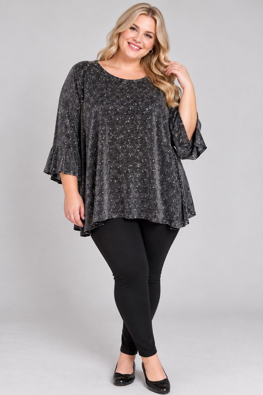 Tuniki Damskie Polskie_ size standard_ paczka 4szt 1 kolor 3167826