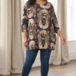 Tuniki Damskie Polskie_ size standard_ paczka 4szt 1 kolor 3167843