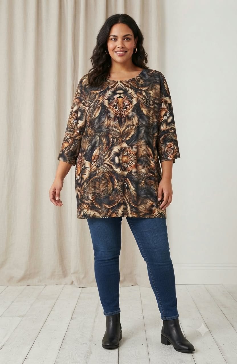 Tuniki Damskie Polskie_ size standard_ paczka 4szt 1 kolor 3167844