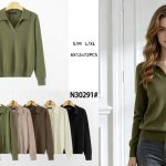 Swetry Damskie _ size s-xl_ paczka 12szt mix kolor 3167893