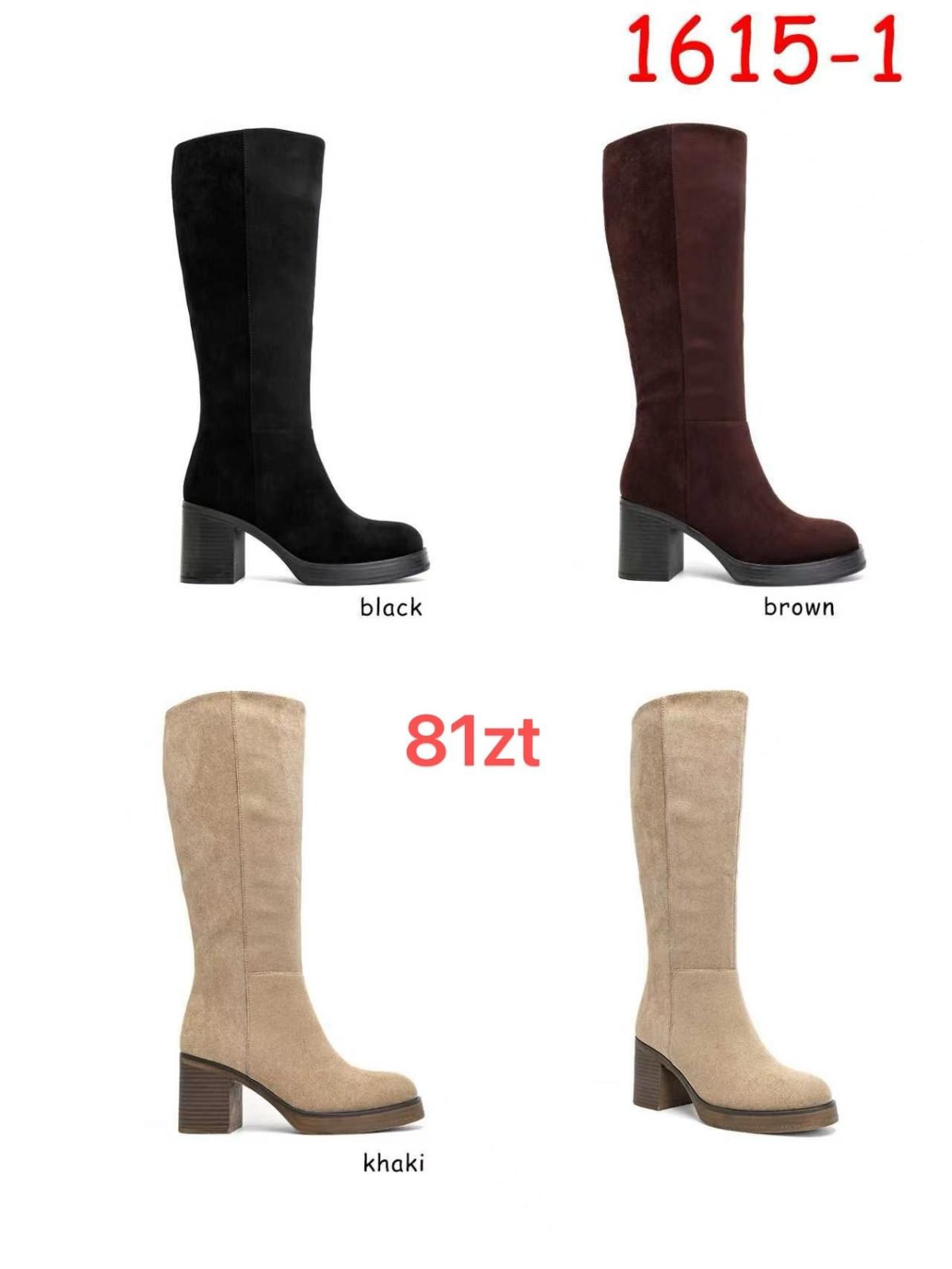 Buty Kozaki DAMSKIE (36-41_12 par) 3236176
