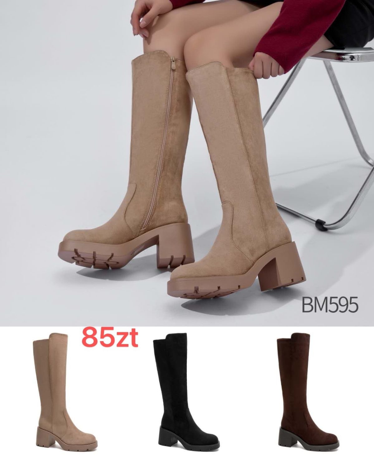 Buty Kozaki DAMSKIE (36-41_12 par) 3236177