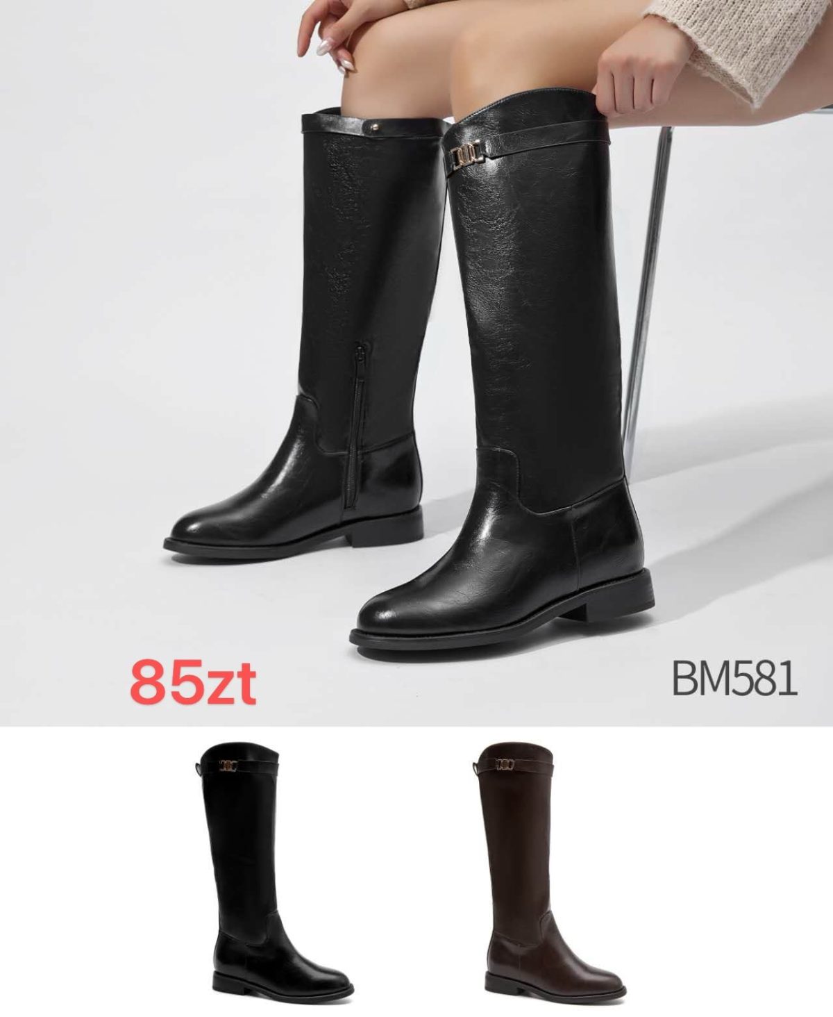 Buty Kozaki DAMSKIE (36-41_12 par) 3236178