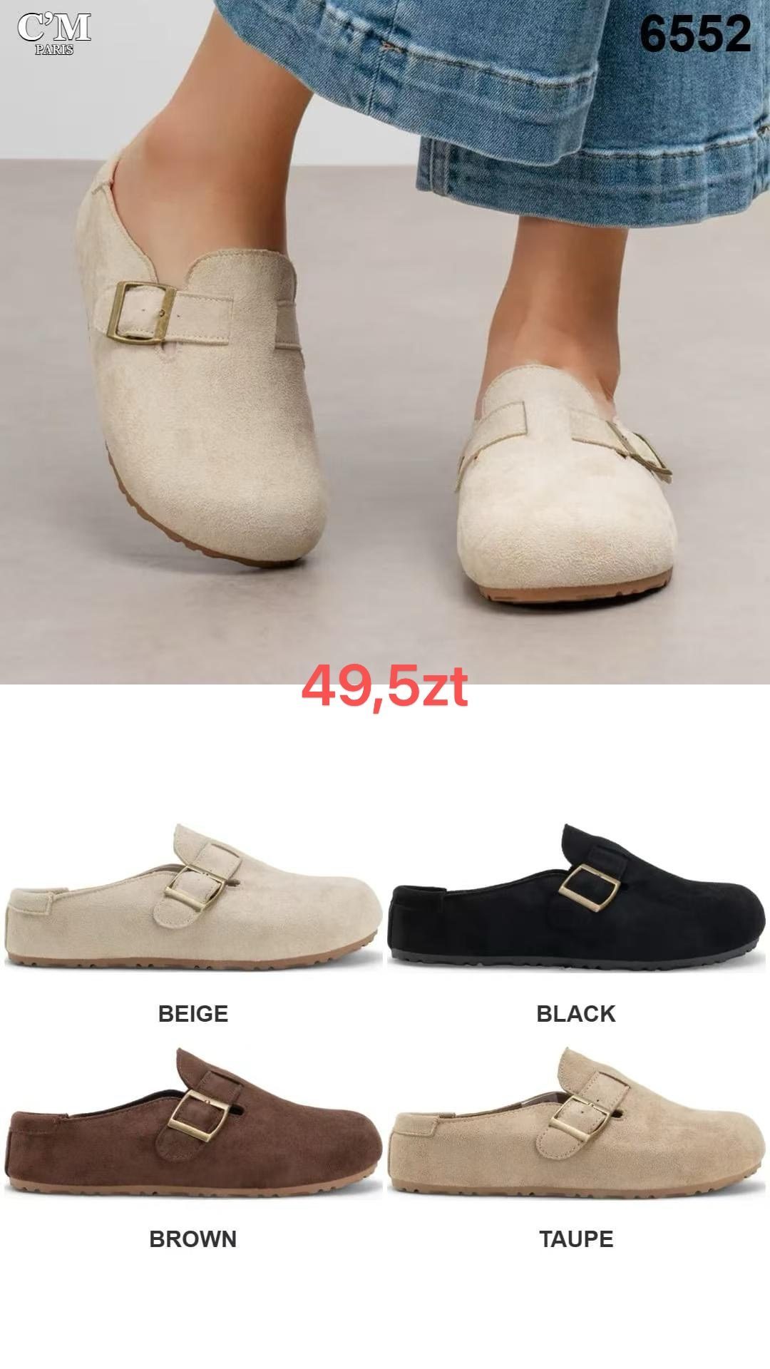 Buty Klapki DAMSKIE (36-41_12 par) 3236183