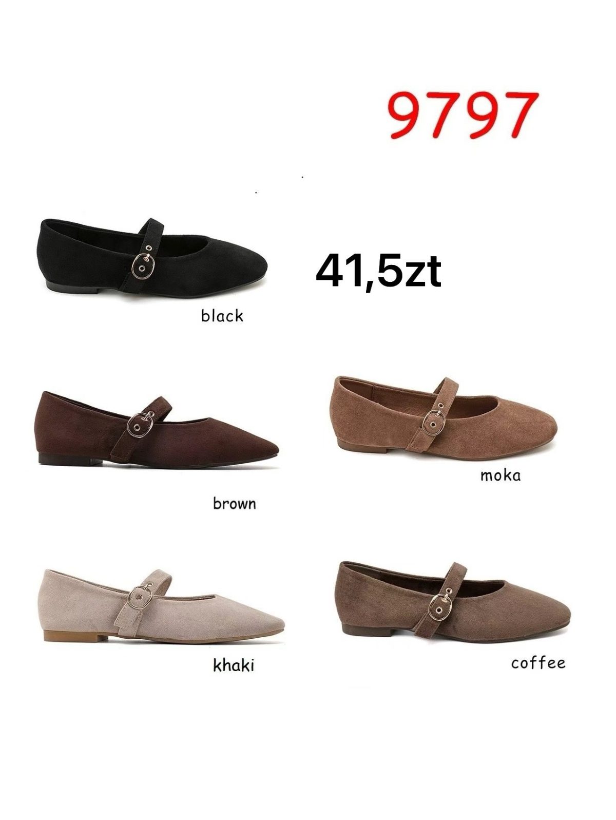 Buty Baleriny DAMSKIE (36-41_12 par) 3236185