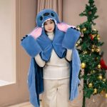 Zabawki Koc z kapturem i kieszeniami Stitch_ 4 szt/Paczka 5789934
