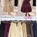 Spódnica długa Damskie wloskie _size uni_ paczka 6szt_ mix kolor 5790025