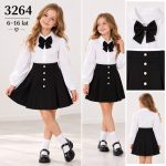 Sukienki DZIECIĘCA size 6-16 lat_ paczka 6szt _1 kolor 2961141