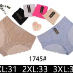 Majtki Damskie _ Size XL-3XL paczka 24szt _mix kolor 2961149