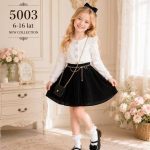 Sukienki DZIECIĘCA size 6-16 lat_ paczka 6szt _1 kolor 2961159