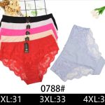 Majtki Damskie _ Size 2-4XL paczka 24szt _mix kolor 2961166