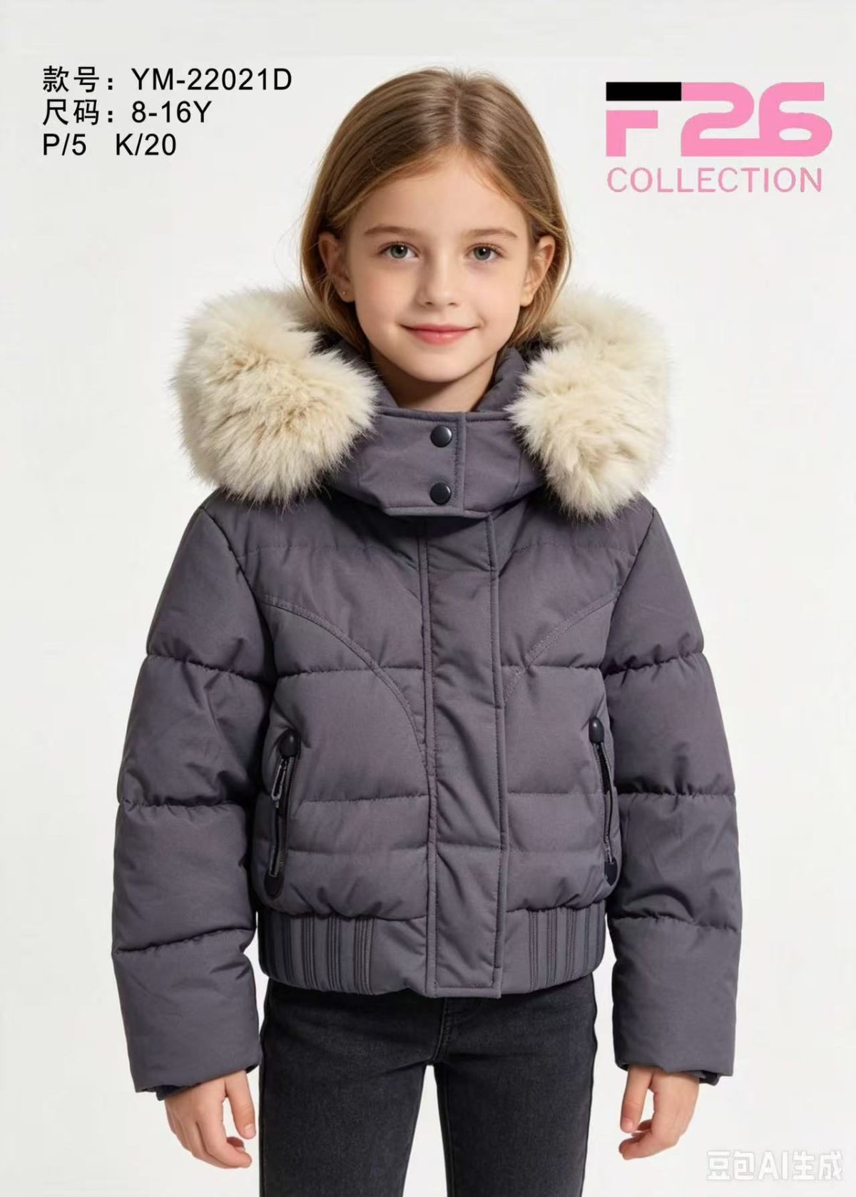 Kurtki DZIECIĘCA size 8-16 lat_ paczka 5szt _1 kolor 8928667