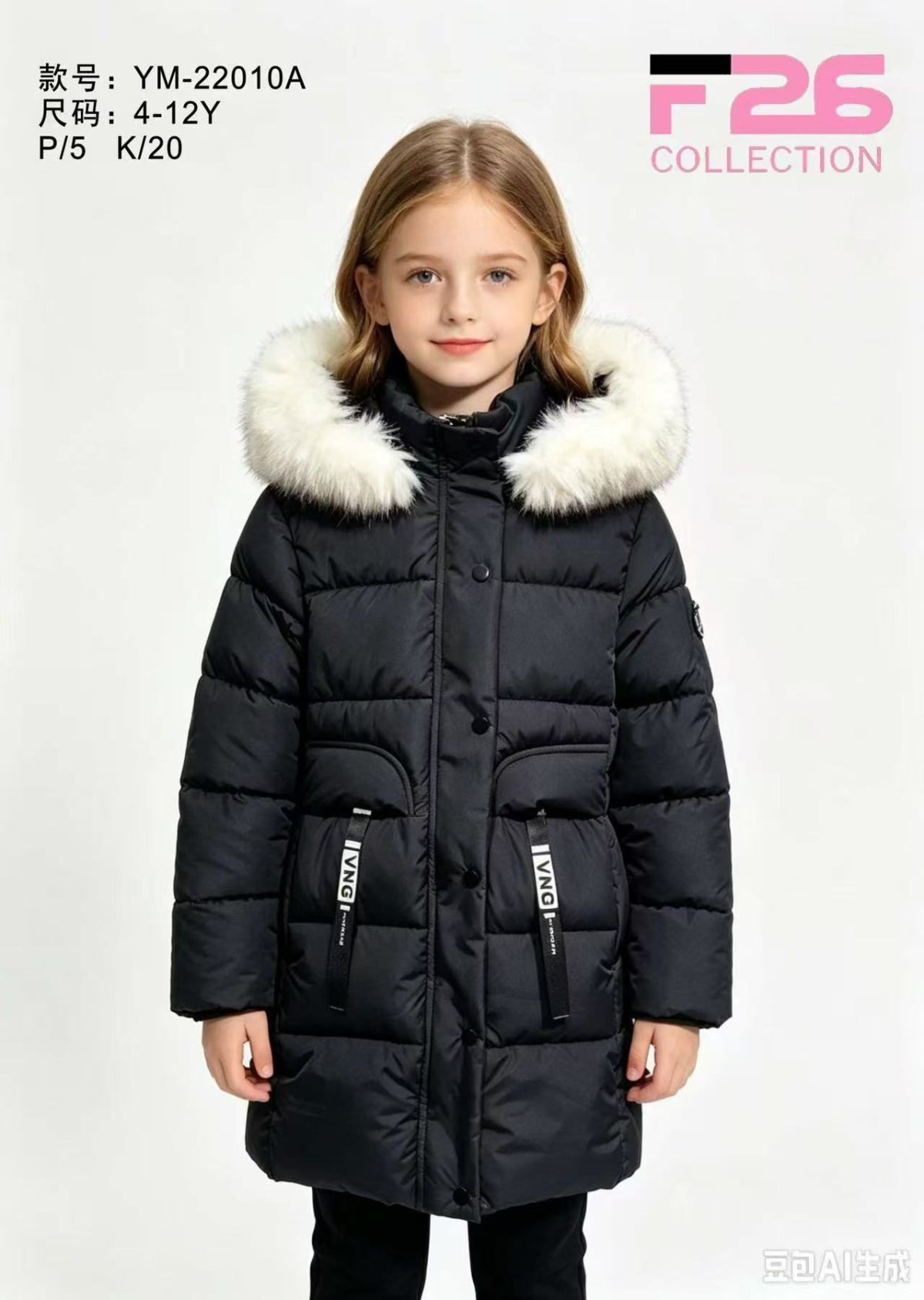 Kurtki DZIECIĘCA size 4-12 lat_ paczka 5szt _1 kolor 8928692