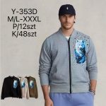 Bluza MĘSKA size M-3XL_ paczka 12szt _mix kolor 8928855