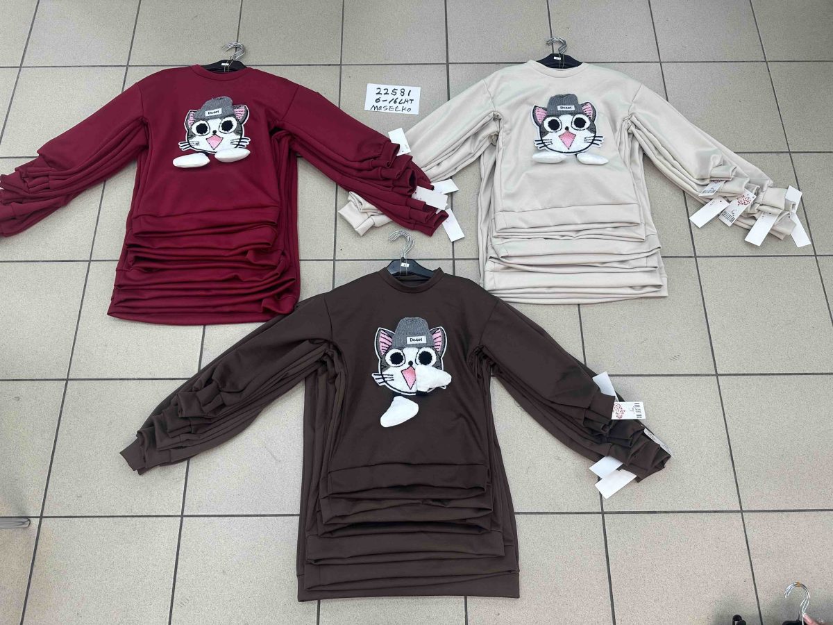 Bluza DZIECIĘCA size 6-16 lat_ paczka 6szt _1 kolor 8928891