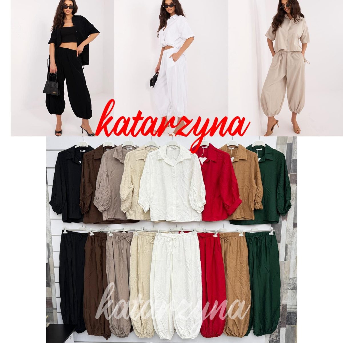 Komplety DAMSKA WŁOSKA_size uni_paczka 6 szt_mixkolor 8928850