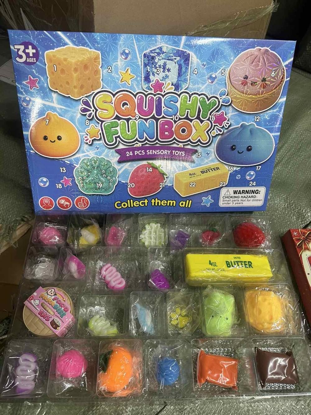 GNIOTEK CRUNCHY CRUNCHY LEGO GNIOTEK SQUEEZE KALENDARZ 892033