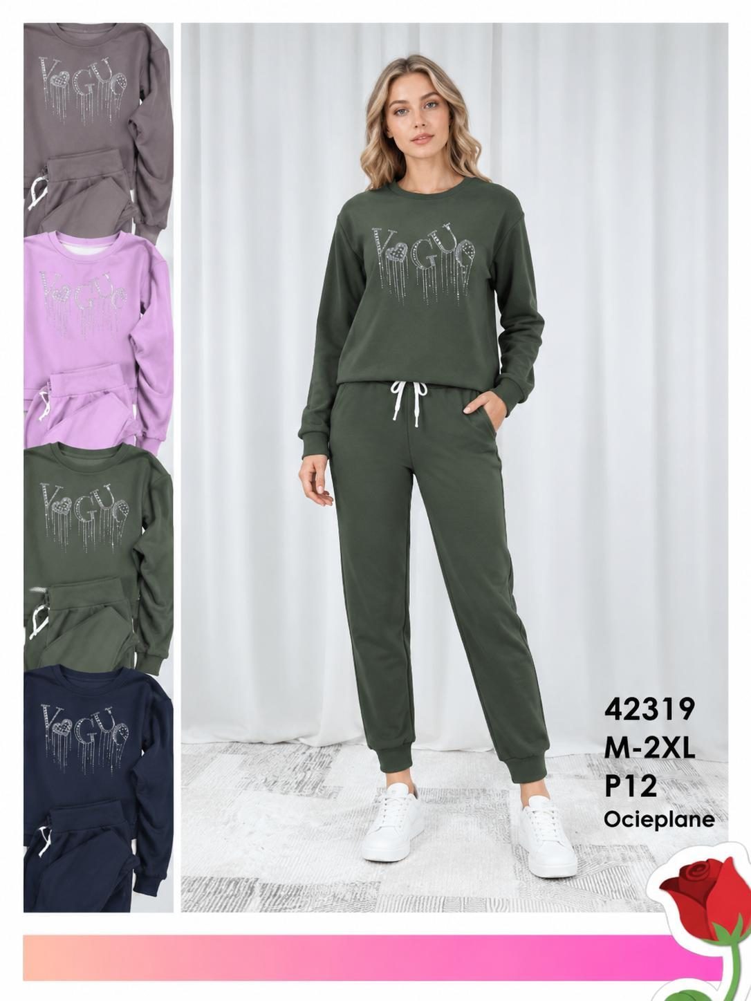Komplety DAMSKA_size m-2xl_paczka 12 szt_mixkolor 8295975