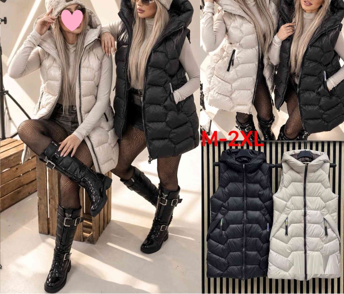 Kamizelki damskie. Produkt włoski (M-2XL_ 4) 8296051