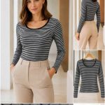 Bluzki DAMSKA_size s-l_paczka 12 szt_mixkolor 6673936
