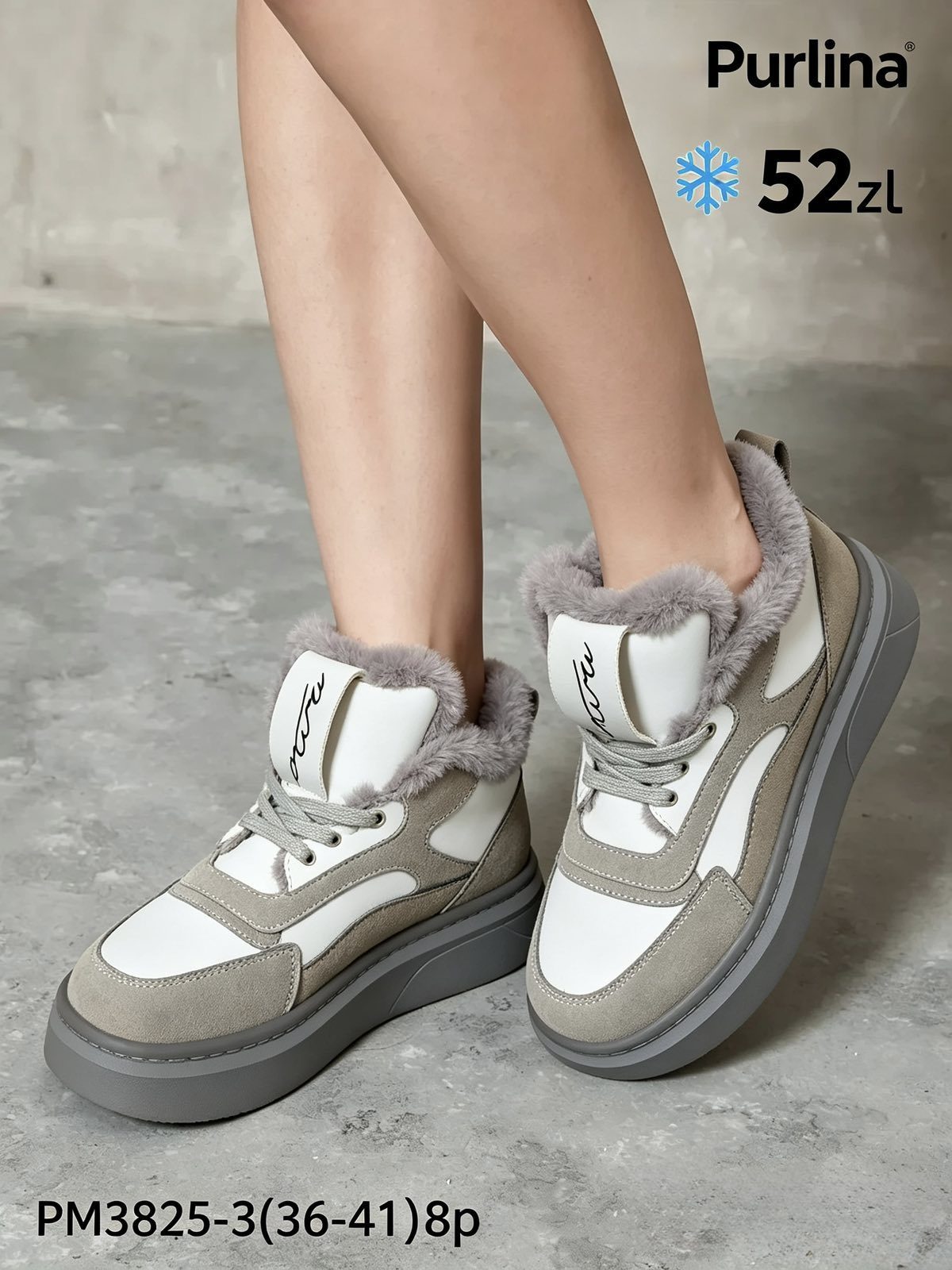 Buty Sneakersy DAMSKIE (36-41_8 par) 1694289