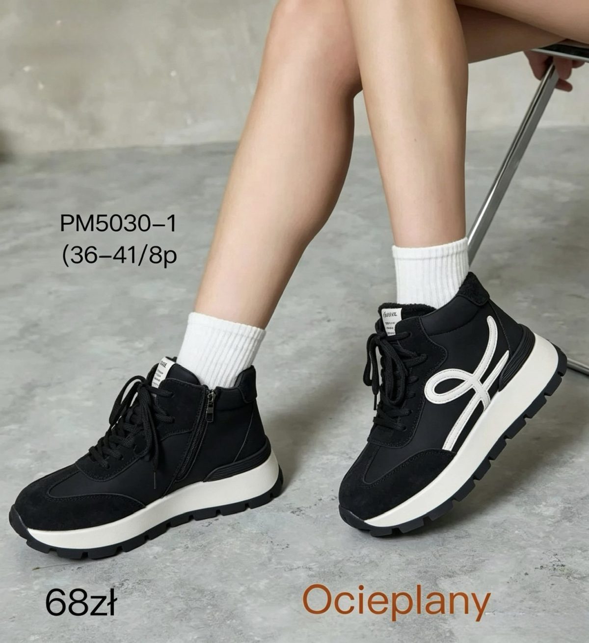 Buty Sneakersy DAMSKIE (36-41_8 par) 1694297