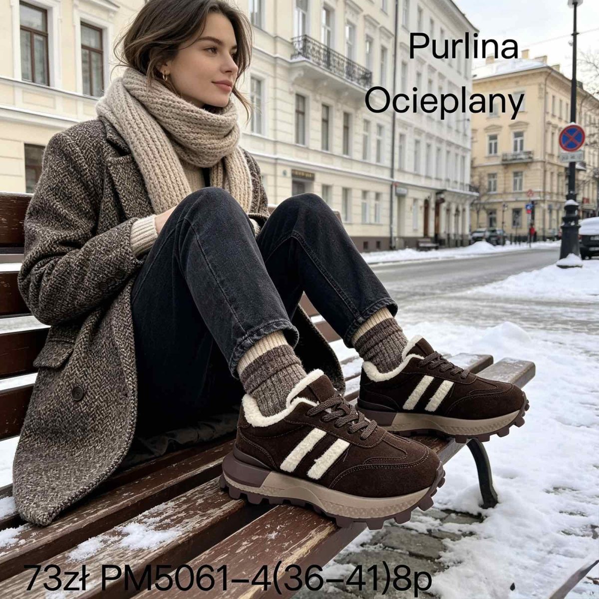 Buty Sneakersy DAMSKIE (36-41_8 par) 1694298