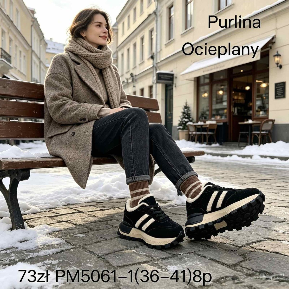Buty Sneakersy DAMSKIE (36-41_8 par) 1694299