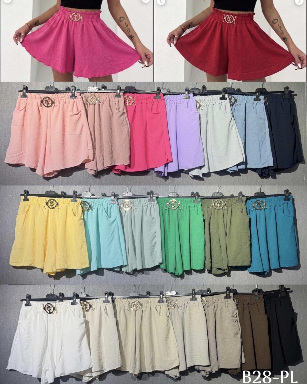 Spodenki Damskie Polskie_ size uni_ paczka 6 szt_ mix kolor 1492536