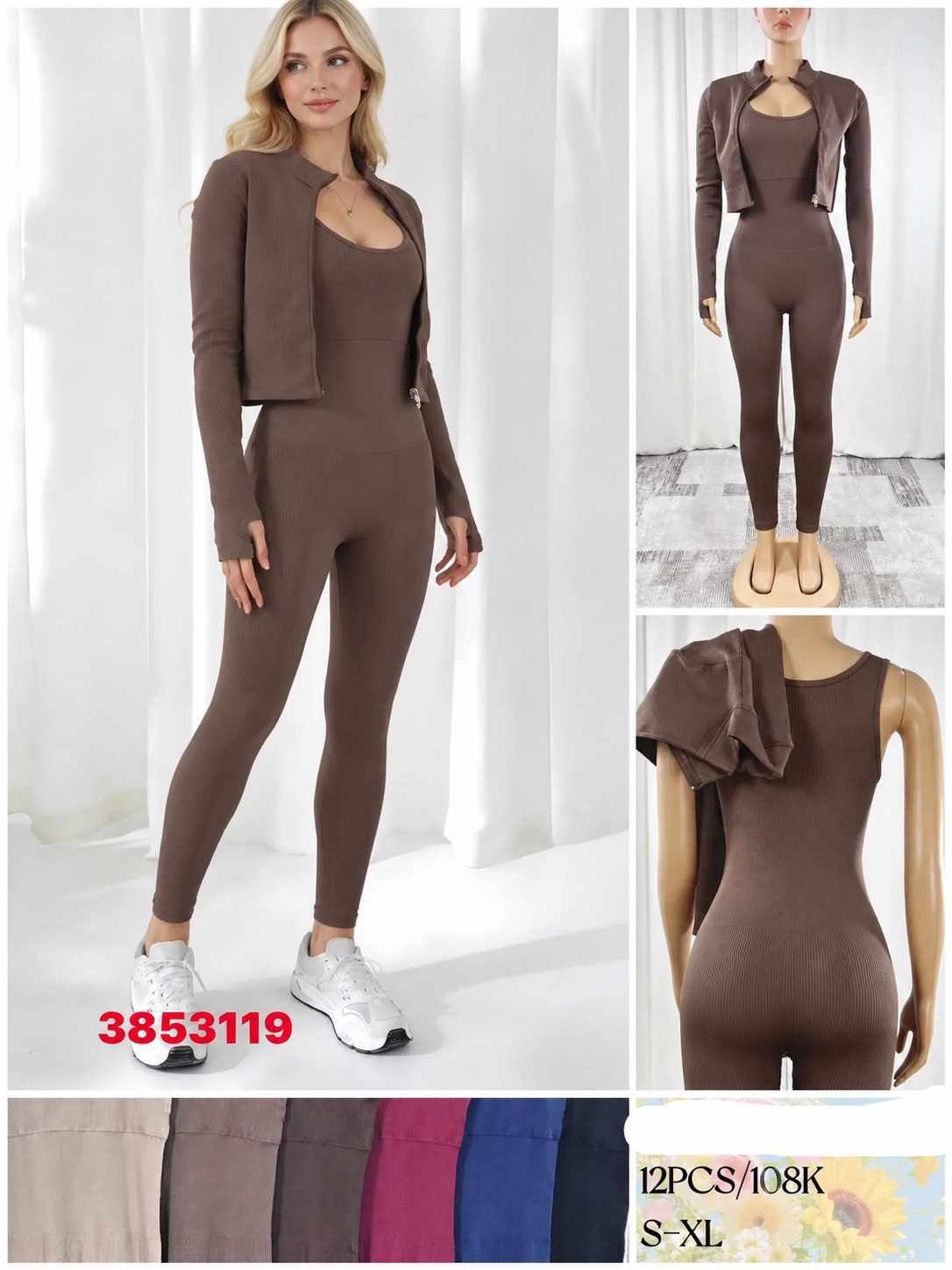 Komplety DAMSKA_size s-xl_paczka 12 szt_1kolor 2638333