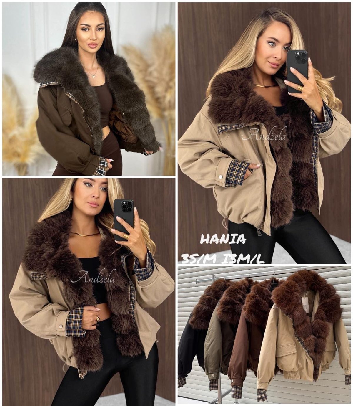 Kurtki DAMSKA_size s-l_paczka 8 szt_1kolor 2638376