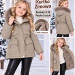Kurtki DZIECIĘCA size 4-12 lat_ paczka 5szt _1 kolor 2638388