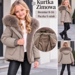 Kurtki DZIECIĘCA size 8-16 lat_ paczka 5szt _1 kolor 2638389