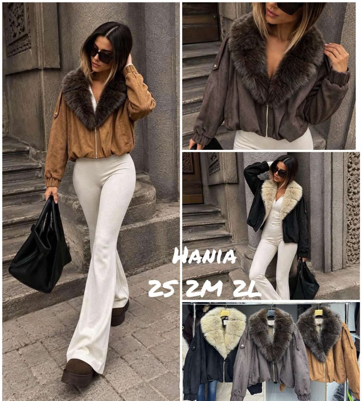Kurtki DAMSKA_size s-l_paczka 8 szt_1kolor 2638391